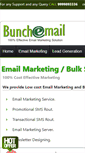 Mobile Screenshot of bunchemail.com